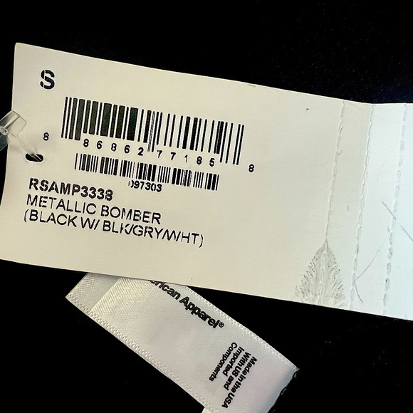 Vintage American Apparel Bomber Jacket - Picture 3 of 3